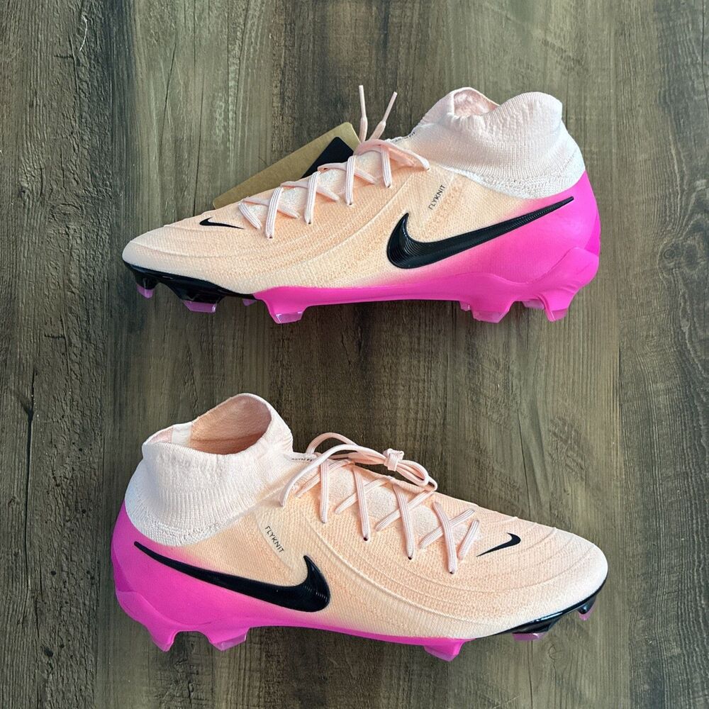 Nike Phantom Luna II Pro FG Crimson Tint Pink Men Size 11 Soccer FJ2575-800